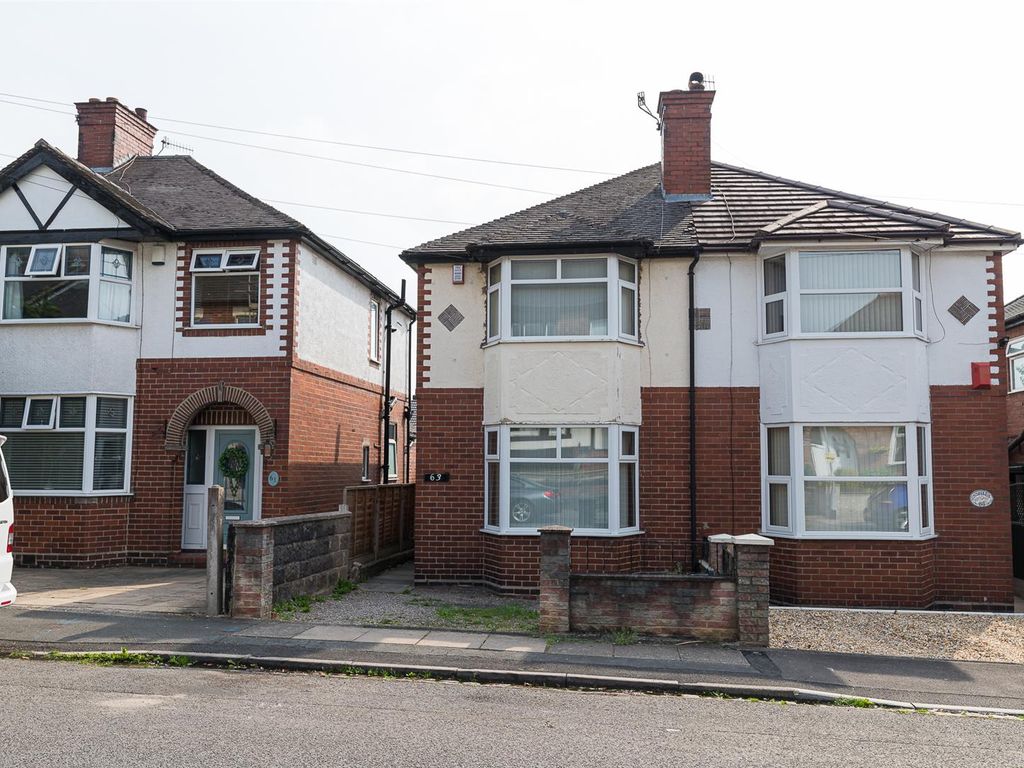 2 bed semidetached house to rent in Sackville Street, Basford, Stoke