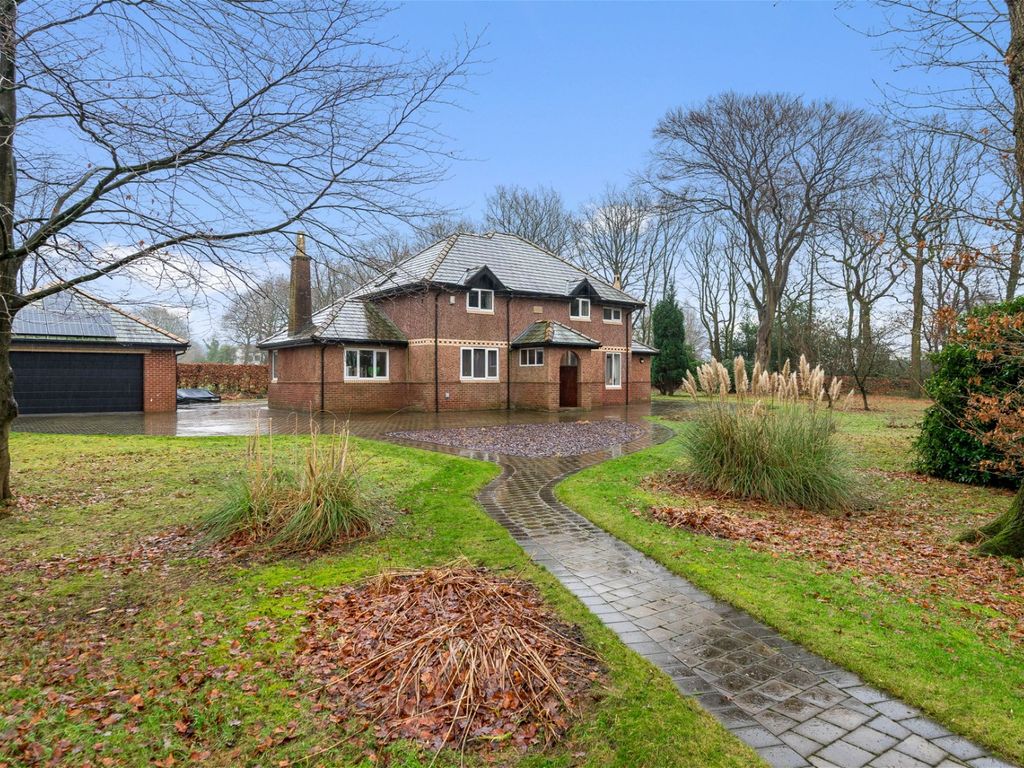 5 bed detached house for sale in Wigan Lane, Heath Charnock, Lancashire