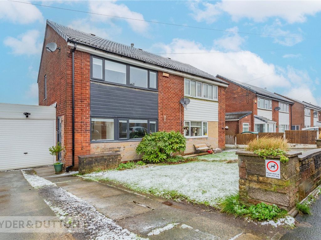 3 bed semidetached house for sale in Brown Lodge Street, Littleborough, Greater Manchester OL15