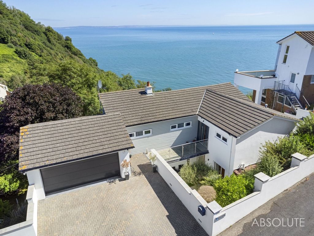 5 bed detached house for sale in Ilsham Marine Drive, Torquay, Devon