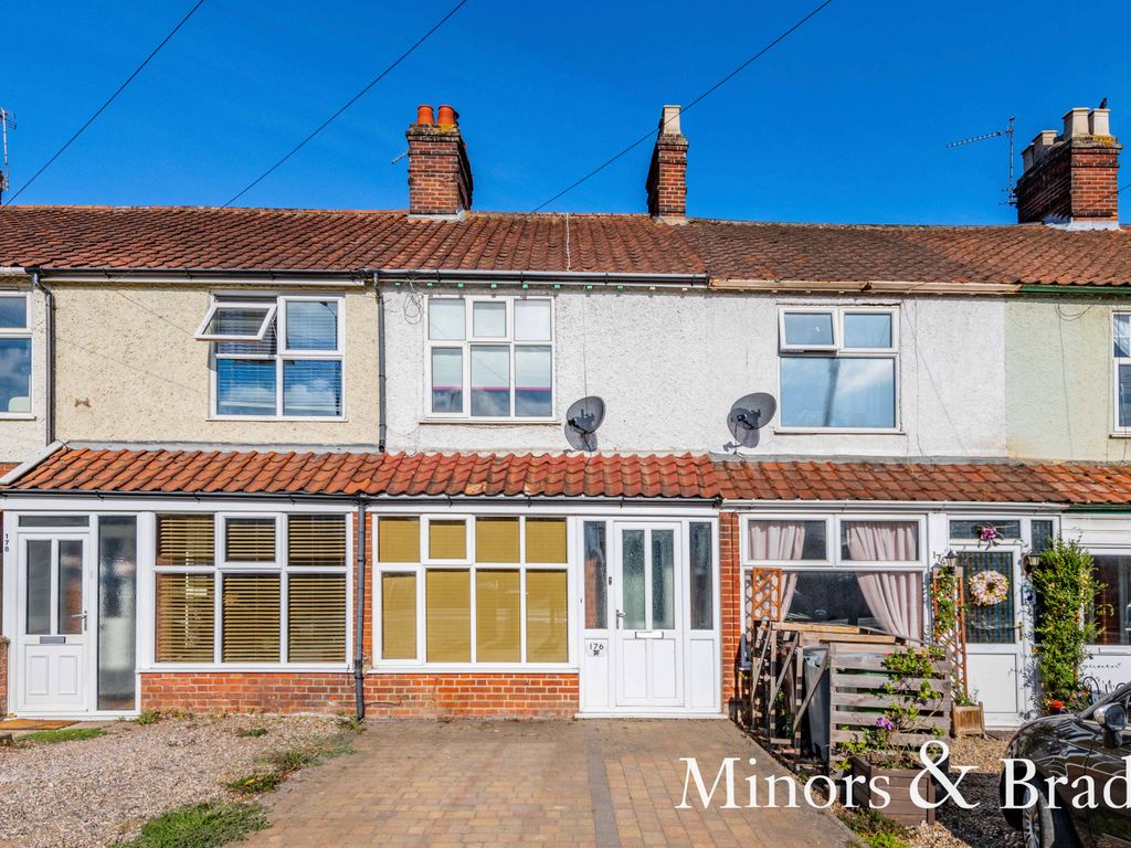 3 bed terraced house for sale in Norwich Road, Wroxham, Norwich NR12