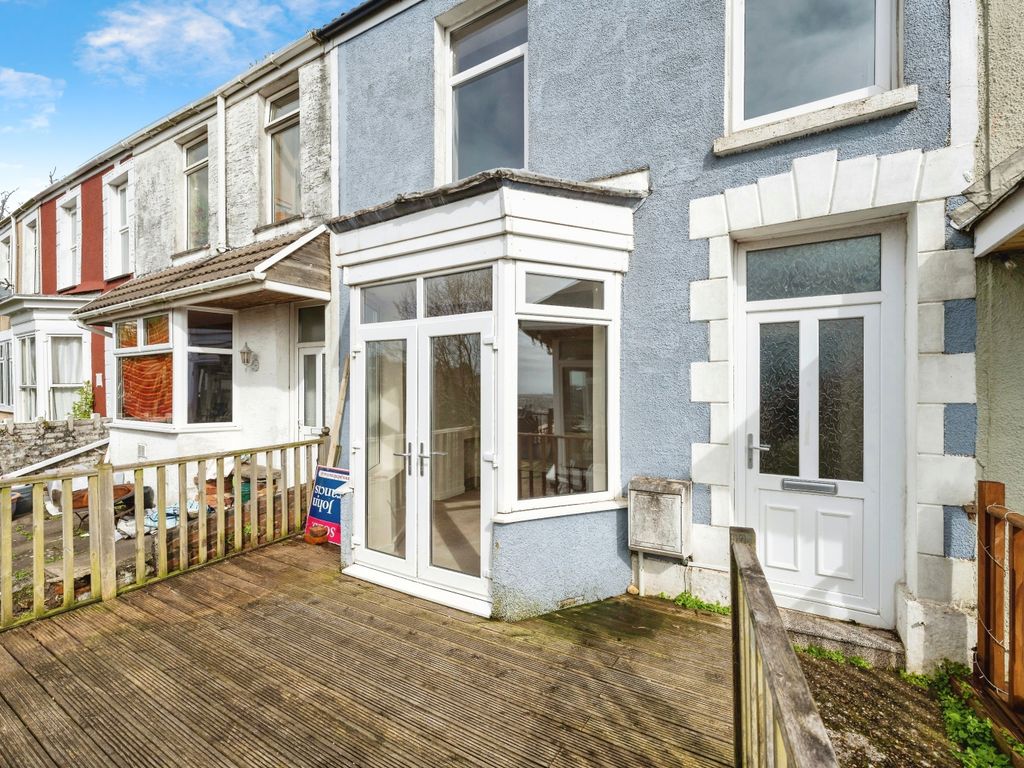 2 bed terraced house for sale in Picton Terrace, Swansea SA1, £95,000