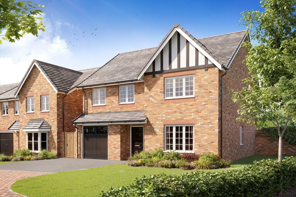 New home, 4 bed detached house for sale in "The Wortham Plot 129" at