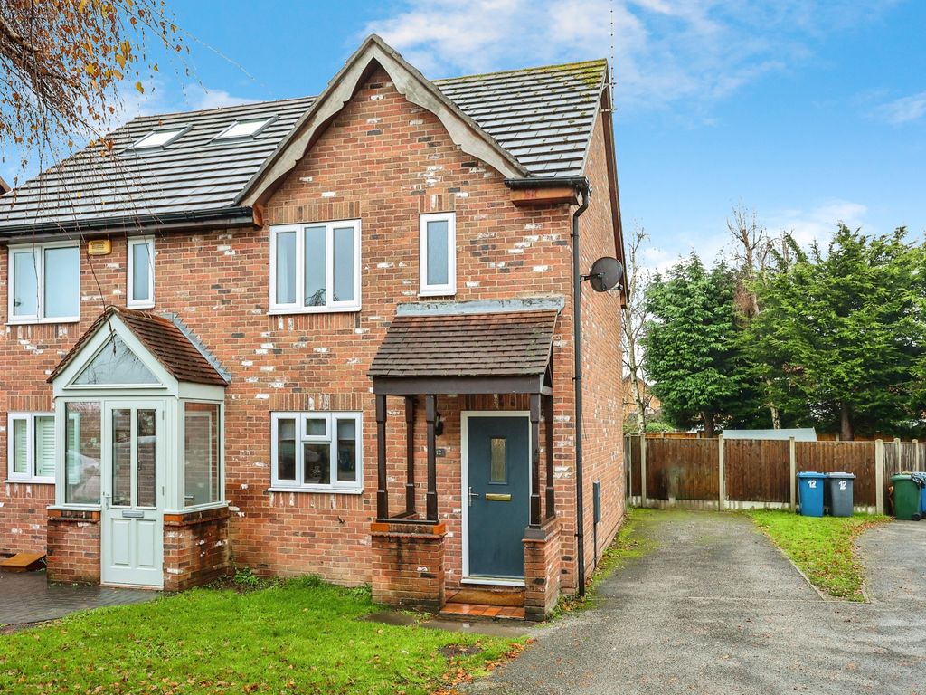 2 bed semidetached house for sale in Bampton Court, Gamston