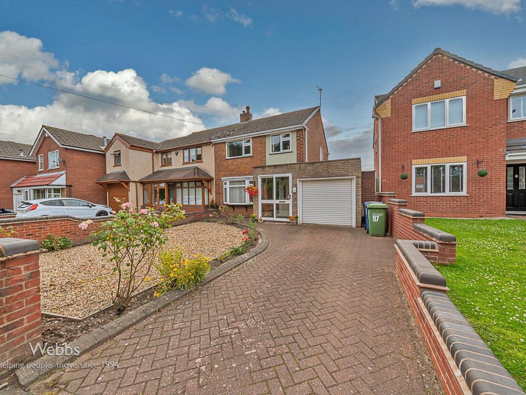 3 bed semidetached house for sale in Walsall Road, Norton Canes