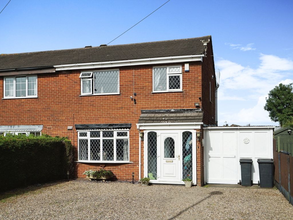 3 bed semidetached house for sale in Standard Hill, Coalville