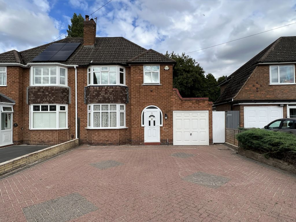 3 bed semidetached house for sale in Ulverley Green Road, Solihull B92
