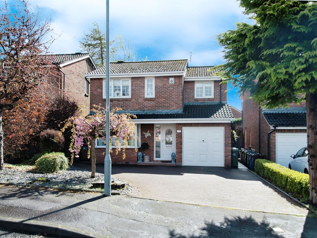 4 bed detached house for sale in Peacock Drive, Paisley PA2, £250,000