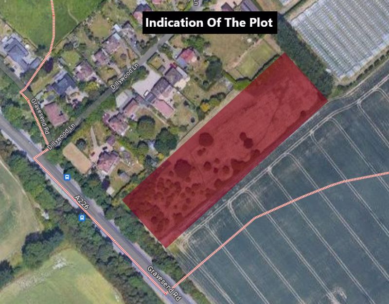 Land for sale in Dillywood Lane, Higham, Rochester ME3, £1,100,000 Zoopla
