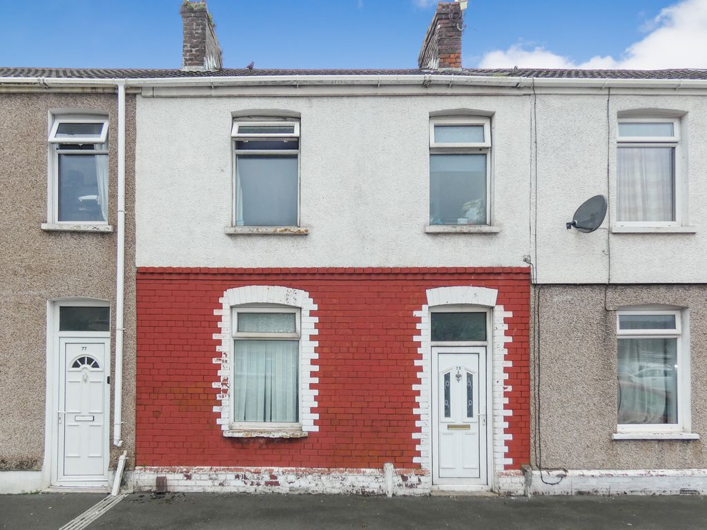 3 bed terraced house for sale in Sandfields Road, Port Talbot SA12, £