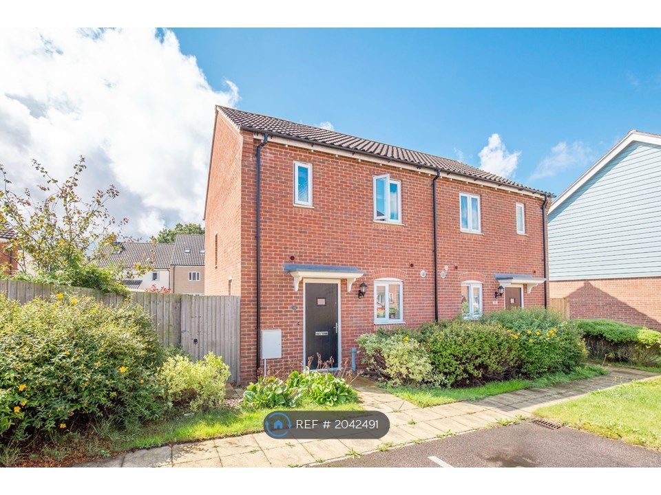 2 bed semidetached house to rent in Almond Drive, Cringleford, Norwich