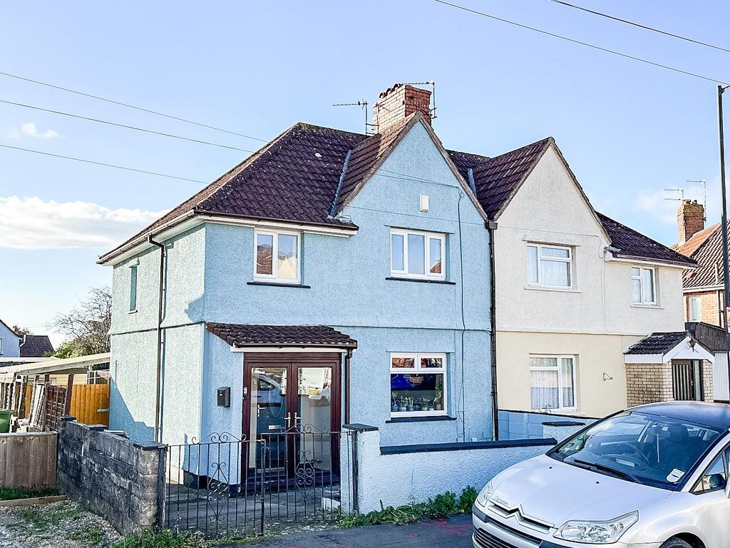 3 bed semidetached house for sale in Exmouth Road, Knowle, Bristol BS4