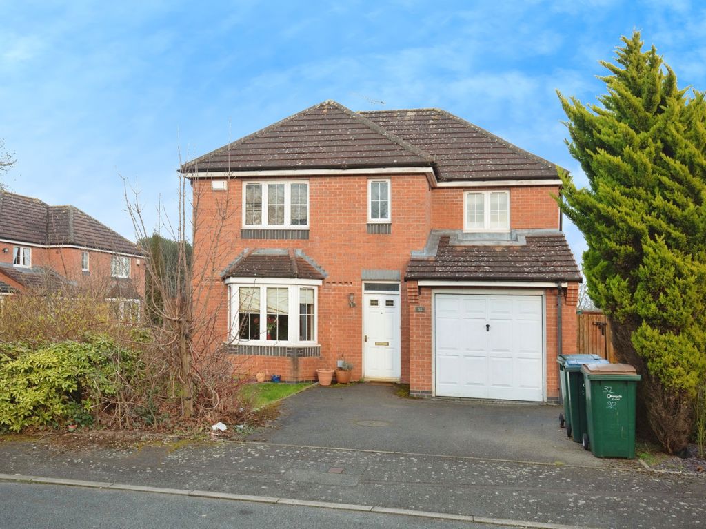 4 bed detached house for sale in Lucerne Close, Coventry, West Midlands