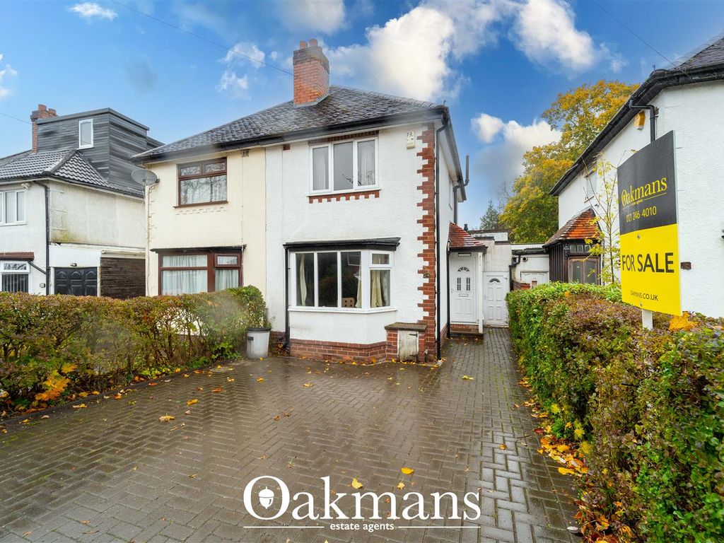 2 bed semidetached house for sale in Reservoir Road, Selly Oak B29, £