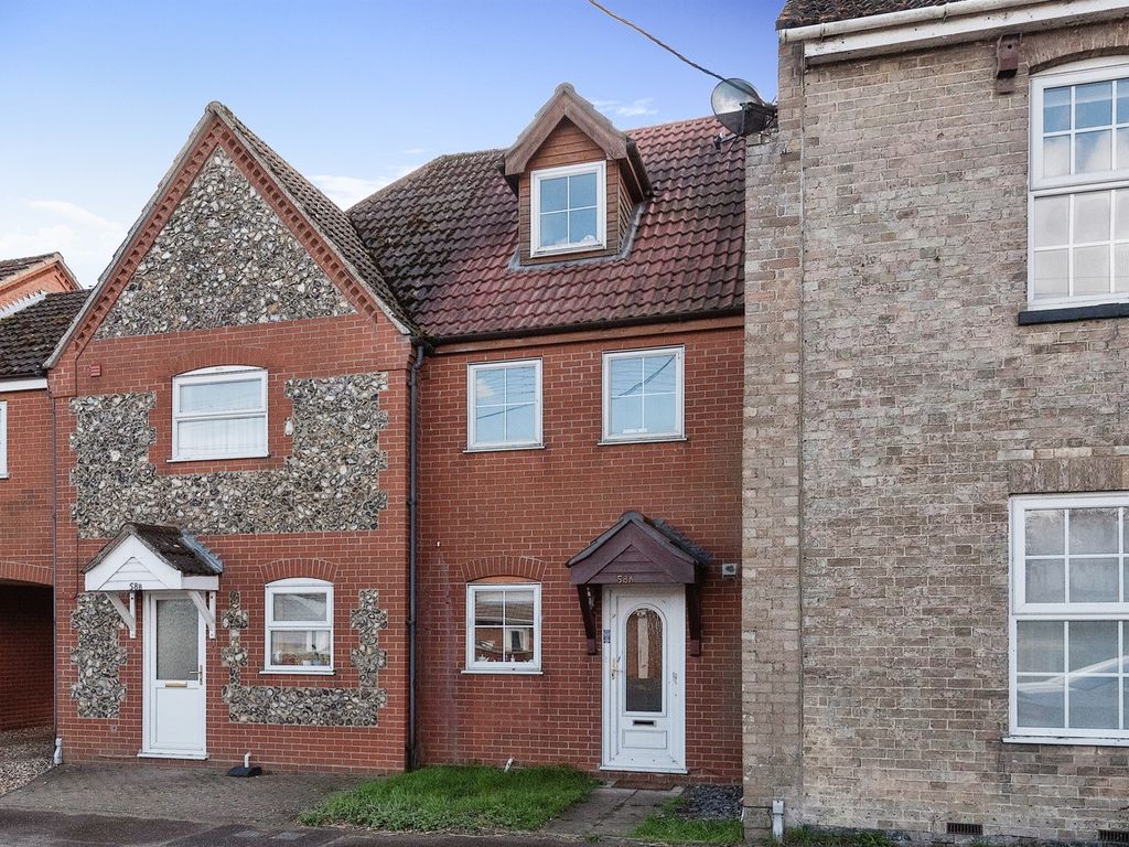 3 bed terraced house for sale in Main Street, Hockwold, Thetford IP26