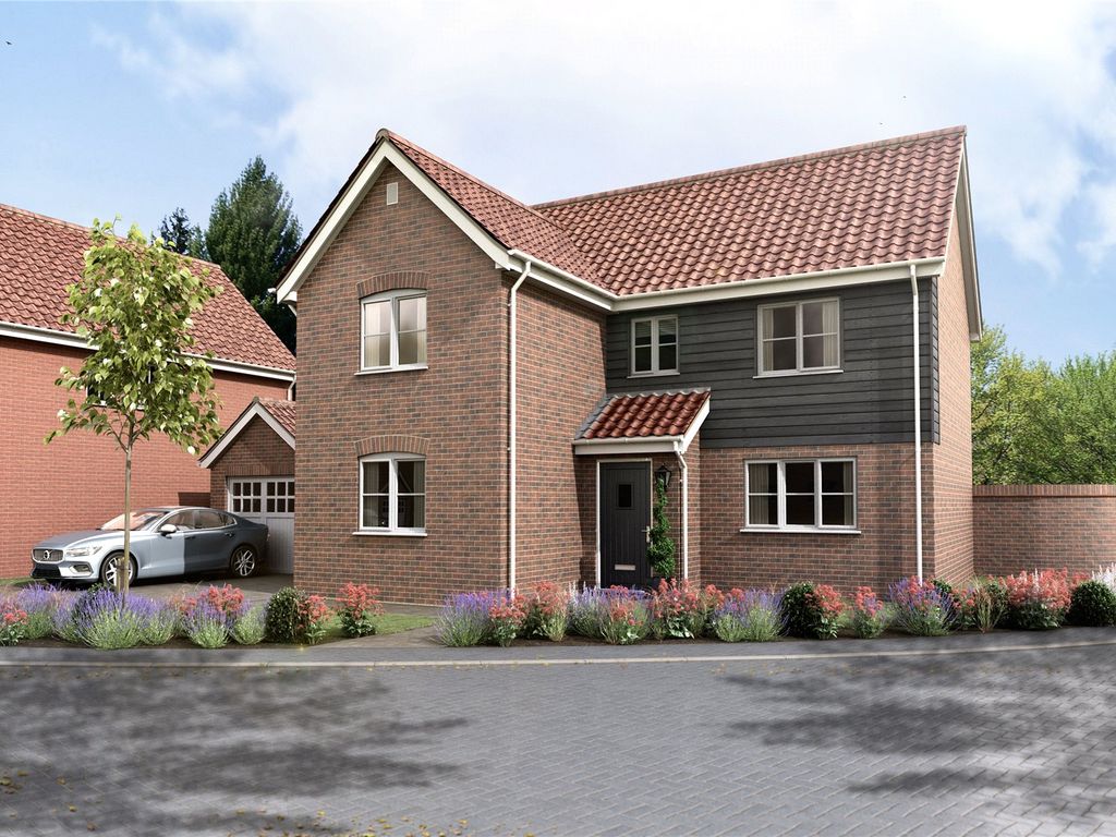 New home, 4 bed detached house for sale in Plot 43 Lakeside, Hall Road ...