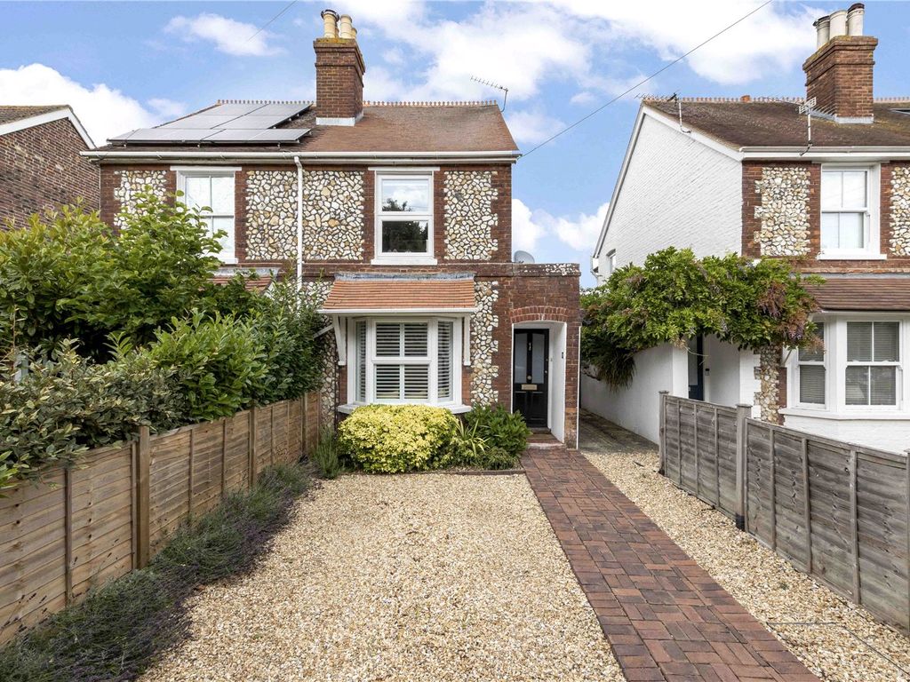 3 bed semidetached house for sale in The Broadway, Summersdale, Chichester, West Sussex PO19, £