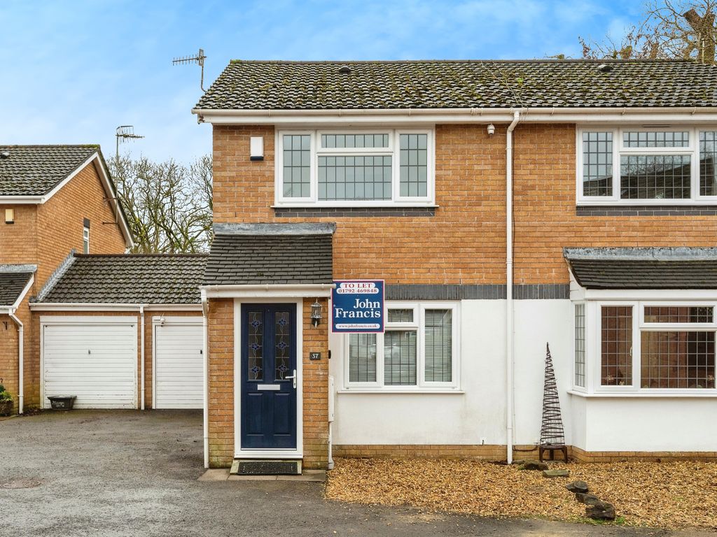 2 bed semidetached house for sale in Waun Gron, Rhydyfro, Pontardawe, Neath Port Talbot SA8, £