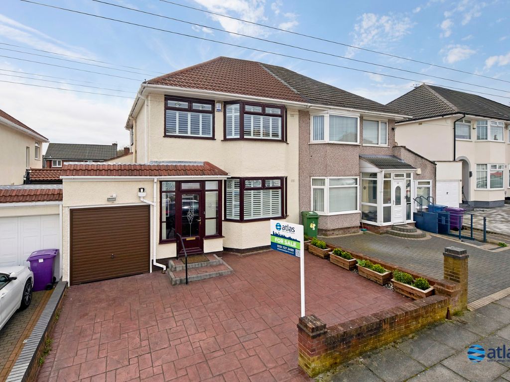 3 bed semidetached house for sale in South Road, Childwall