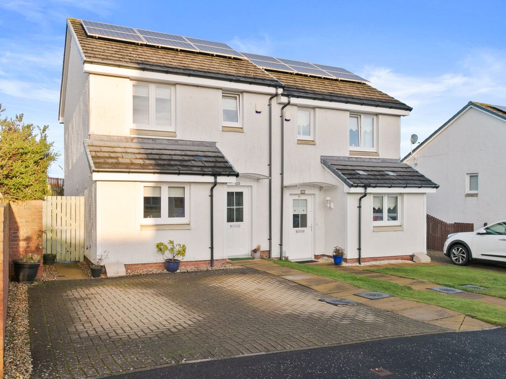 2 bed semidetached house for sale in Delaney Wynd, Cleland, Lanarkshire ML1, £155,000 Zoopla