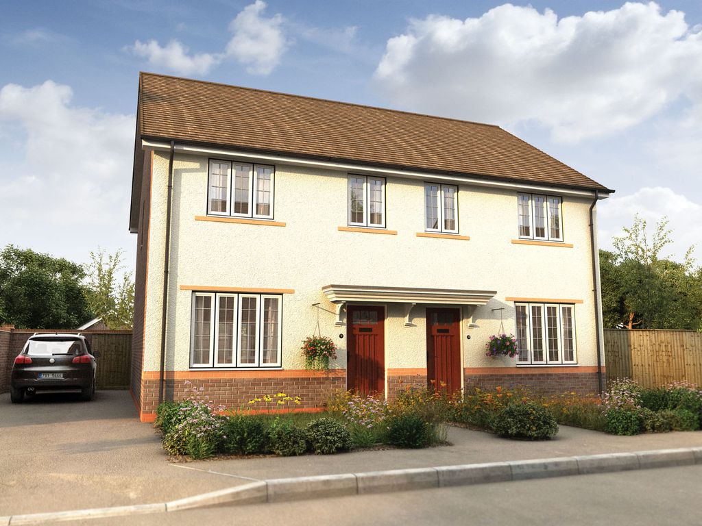 New home, 3 bed semidetached house for sale in "The Byron" at Wharford