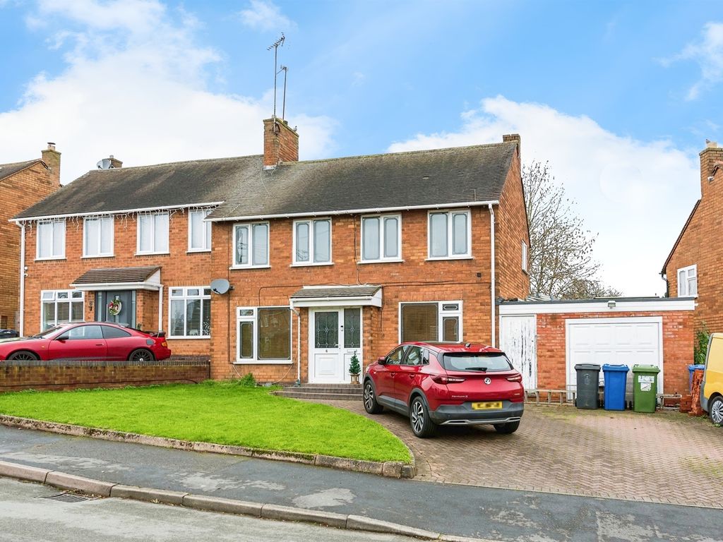 3 bed semidetached house for sale in Welford Road, Dosthill, Tamworth
