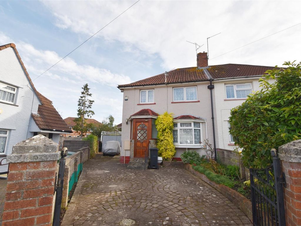 3 bed semidetached house for sale in Appleby Walk, Knowle, Bristol BS4