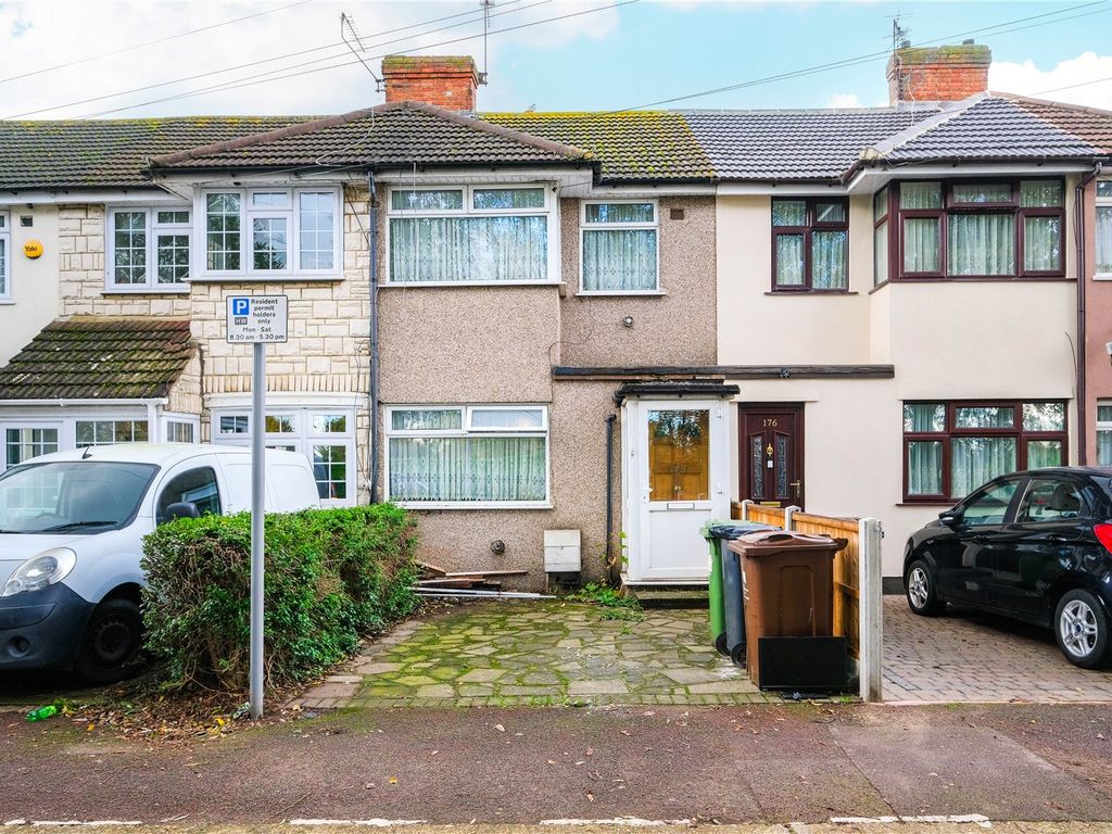 3 bed terraced house for sale in Oval Road North, Dagenham RM10, £