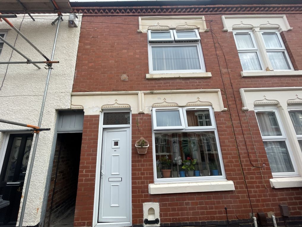 2 bed terraced house for sale in 44 Latimer Street, Off Hinckley Road