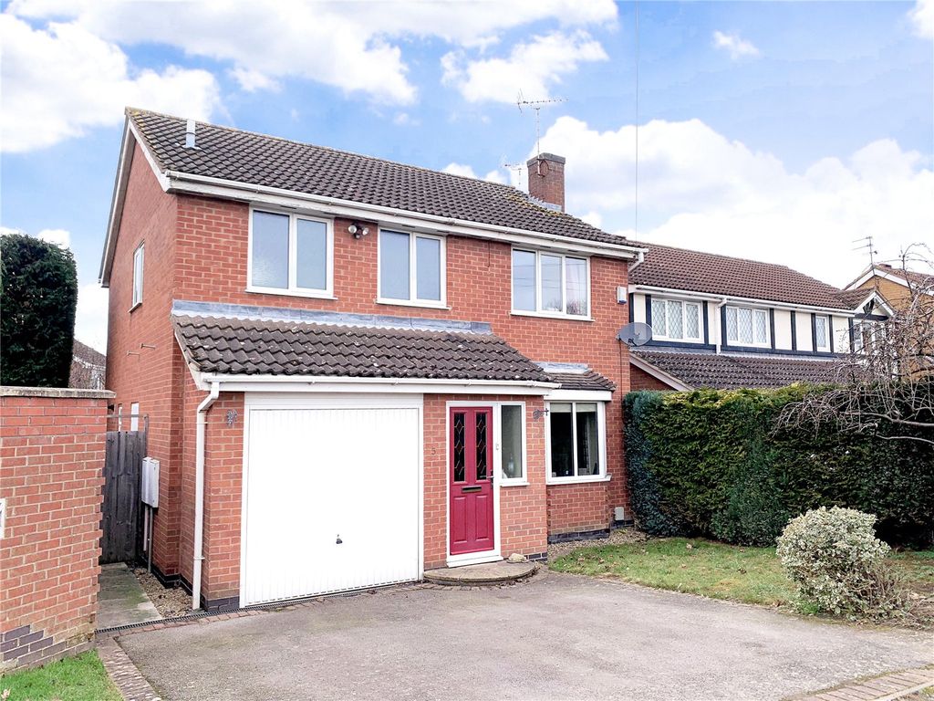4 bed detached house for sale in Sanderson Close, Whetstone, Leicester
