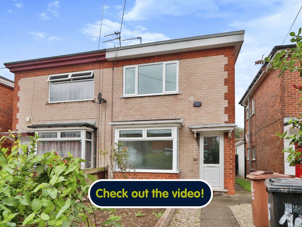 2 bed semidetached house for sale in Cradley Road, Kingston Upon Hull