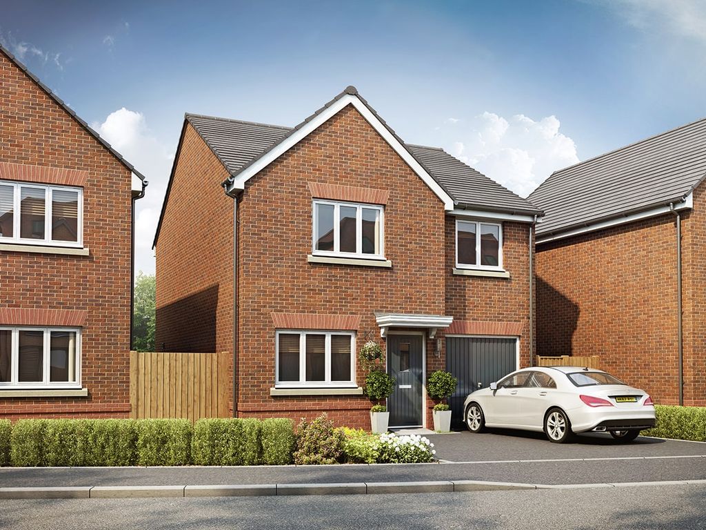 New home, 4 bed detached house for sale in The Ridings, Whittingham