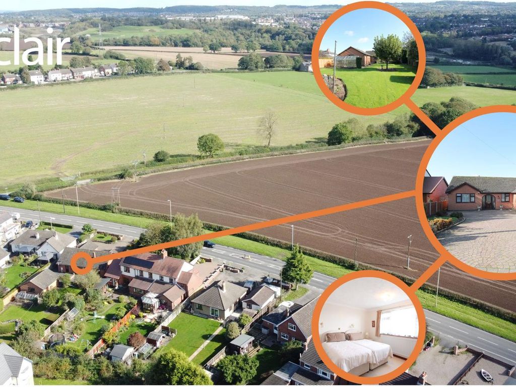 4 bed detached bungalow for sale in Ibstock Road, Ravenstone