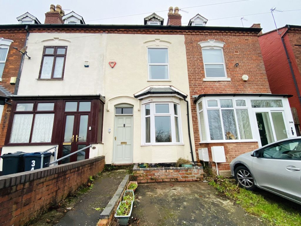 3 bed terraced house to rent in Wiggin Street, Edgbaston, Birmingham B16, £1,000 pcm Zoopla