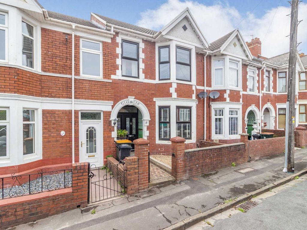 3 bed terraced house for sale in Hubert Road, St Julians, Newport NP19