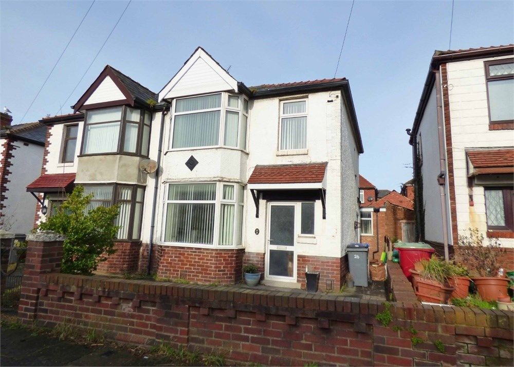 3 bed semidetached house for sale in Blenheim Avenue, Blackpool FY1