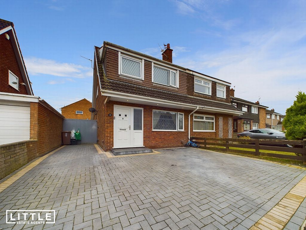 3 bed semidetached house for sale in Eastham Crescent, Clock Face WA9