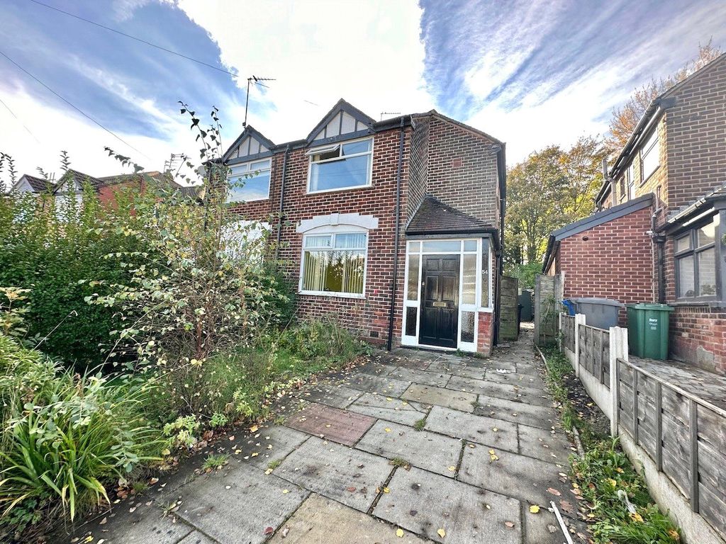 3 bed semidetached house for sale in Meade Hill Road, Prestwich