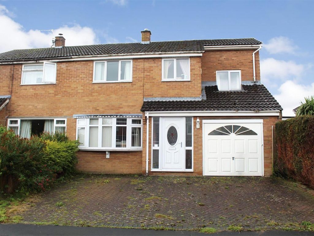 4 bed semidetached house for sale in Burnell Close, Bayston Hill