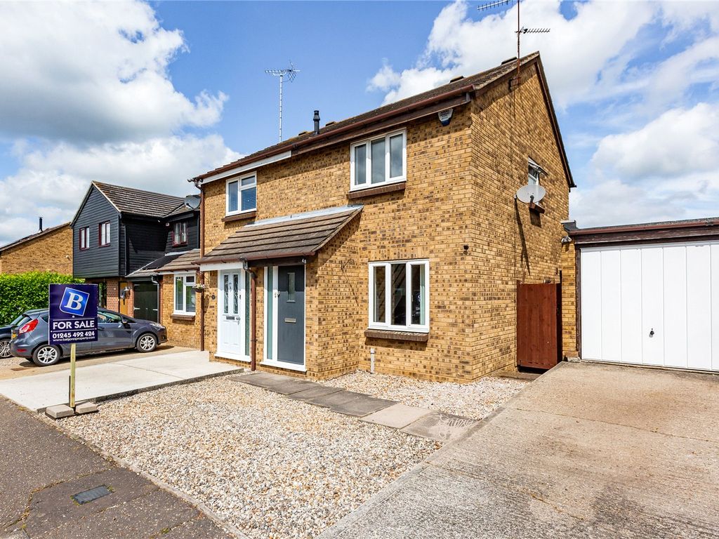 2 bed semidetached house for sale in Beardsley Drive, Chelmer Village CM1, £350,000 Zoopla