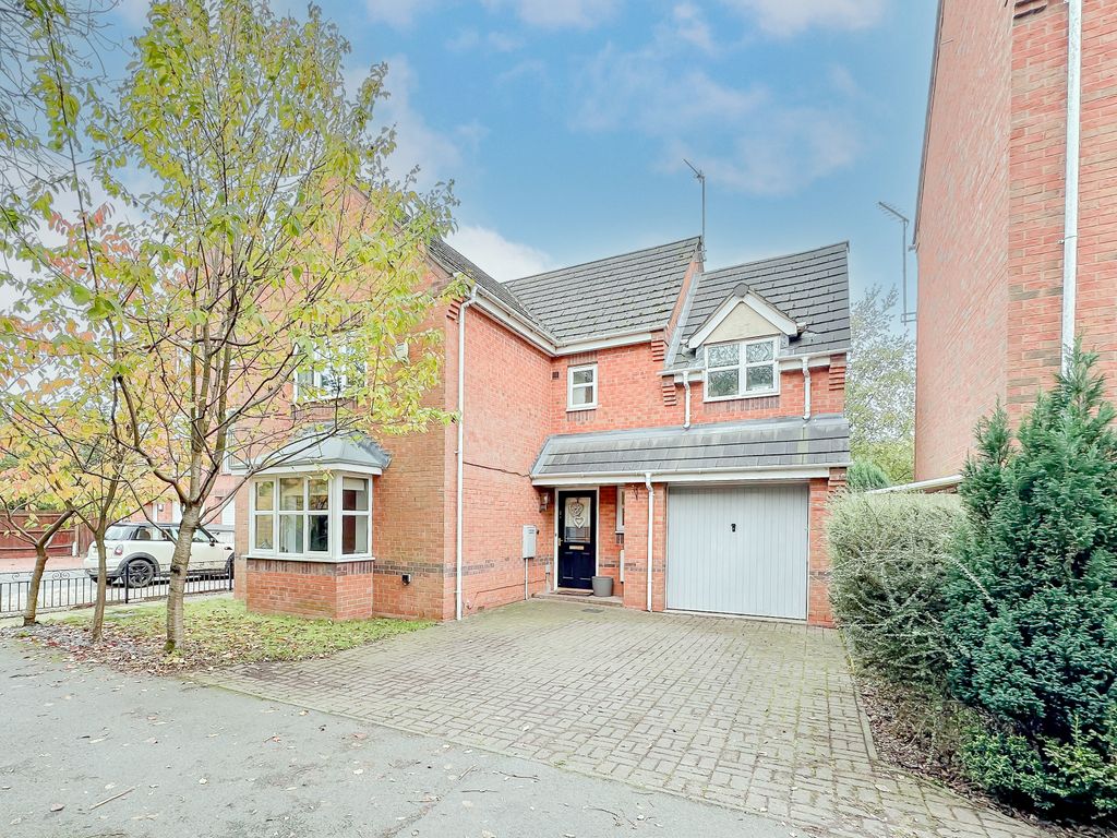 4 bed detached house for sale in Page Close, Coalville LE67, £295,000
