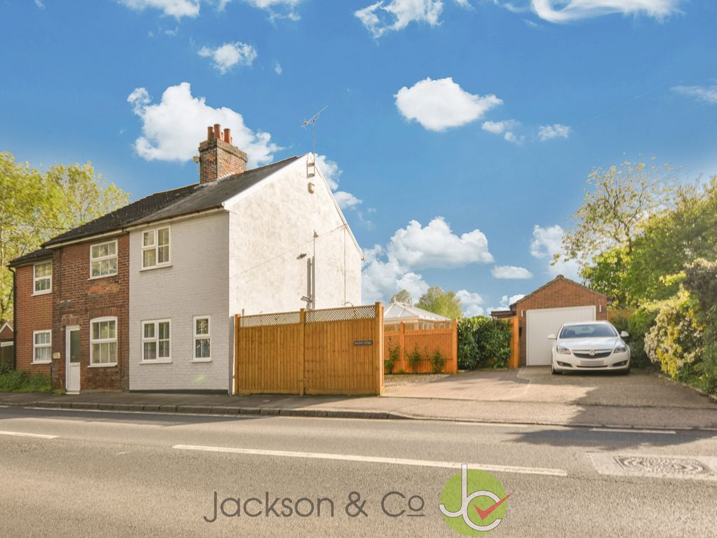 2 bed semidetached house for sale in Halstead Road, Eight Ash Green