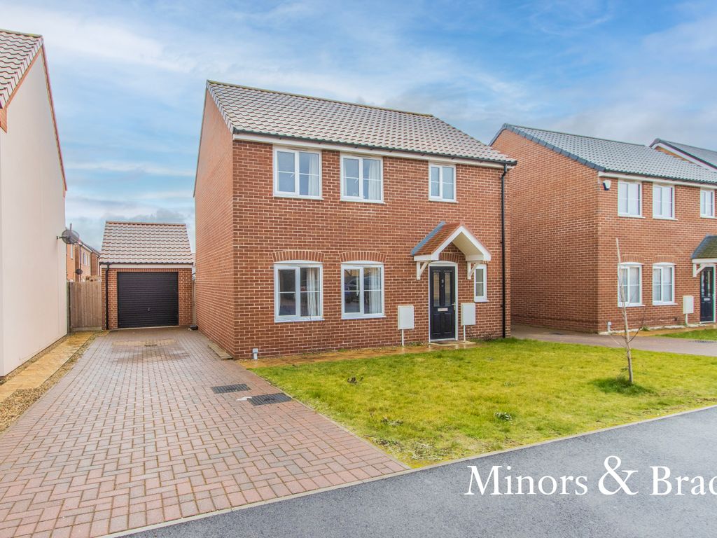 3 bed detached house for sale in Tipperary Avenue, Wymondham NR18 Zoopla