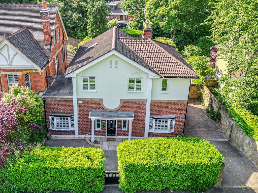 4 bed link-detached house for sale in Upper Park Road, Camberley ...