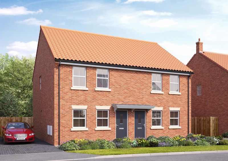 New home, 3 bed semidetached house for sale in Filey, Old Millers Rise