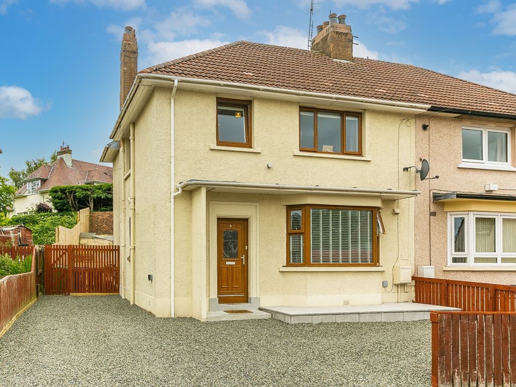 4 bed semidetached house for sale in Braehead, Cupar KY15, £195,000