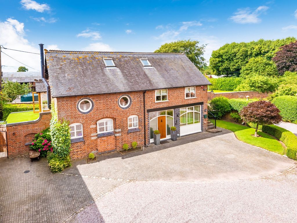 3 bed barn conversion for sale in Checkley Lane, Checkley, Nantwich CW5