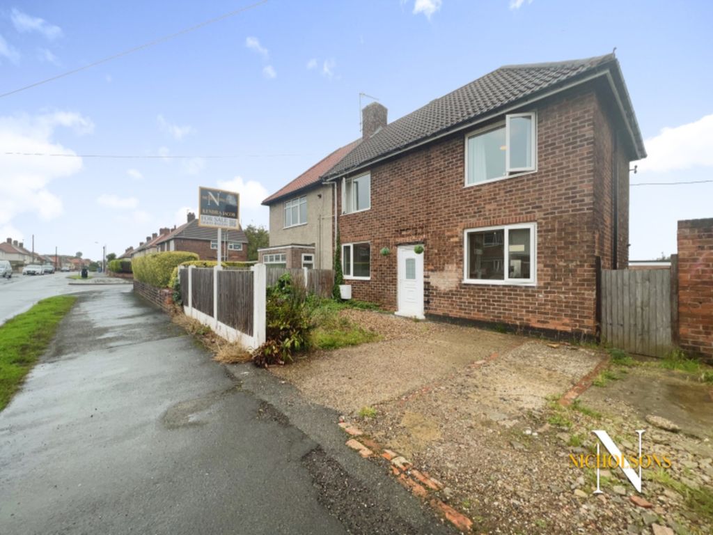 3 bed semidetached house for sale in Williams Street, Langold