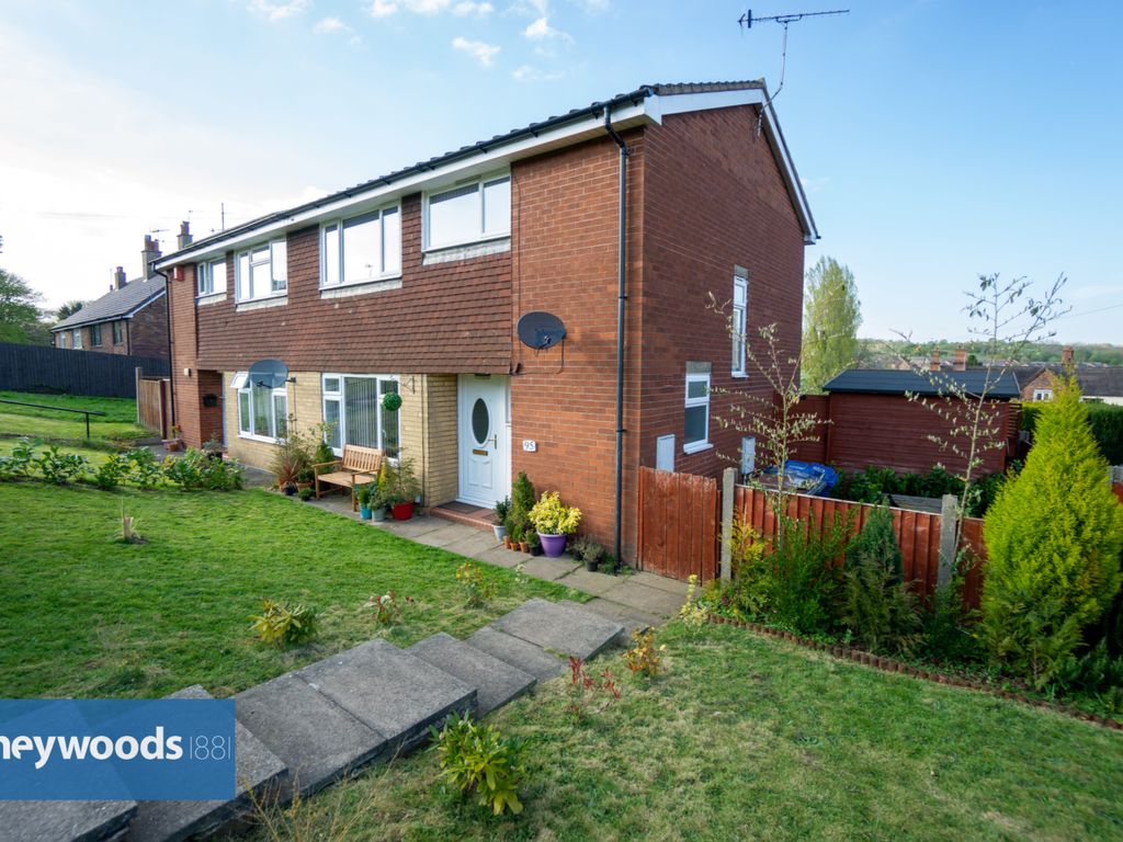 3 bed semidetached house for sale in Underwood Road, NewcastleUnder