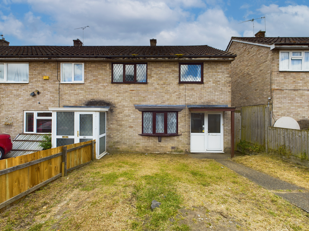 3 bed end terrace house for sale in Fir Road, Thetford IP24, £180,000